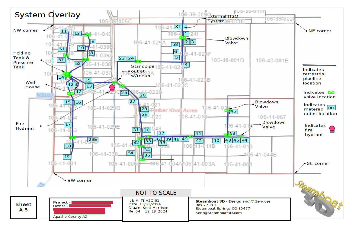 Water Dist System As Built